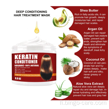 Keratin Masks Hydration Repair Hair Treatment -hoito